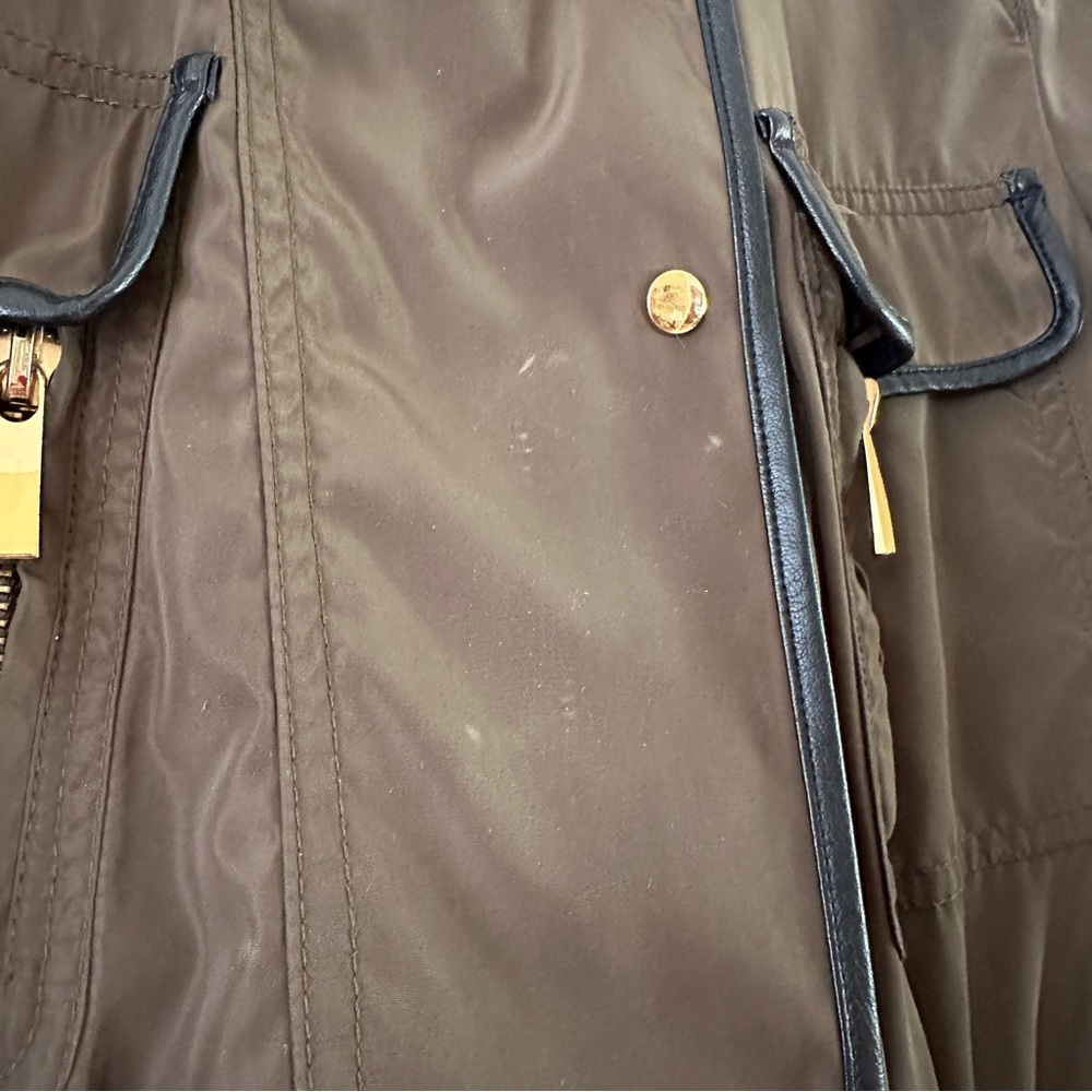 Zara Basic Utility Full Zip Cinch Lightweight Hoo… - image 8